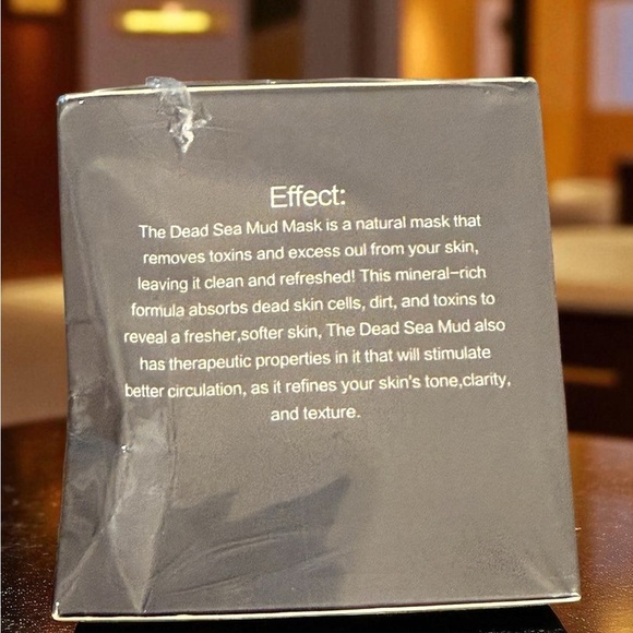 Dead Sea Mud Mask 100% Natural Minerals Reduces Pores - Picture 4 of 7